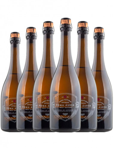 Sidra Brut Poma Áurea (6 botellas)